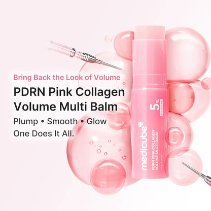 For PD RN Pink Collagen Volume Multi Balm Stick Volufiline PD RN NAD Plumping Radiance Anti-Wrinkle Whitening Sunscreen All
