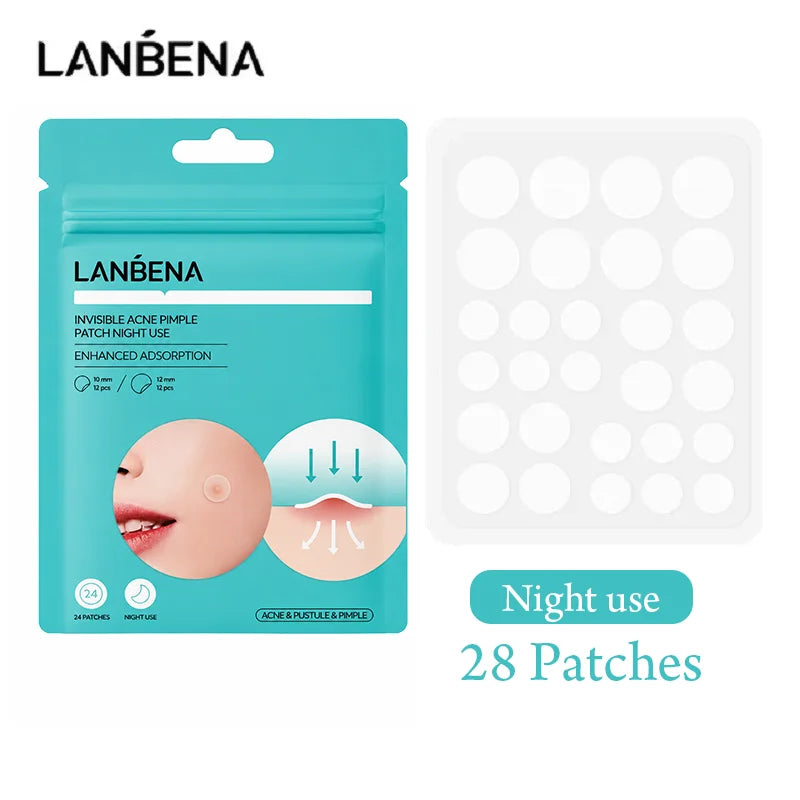 LANBENA Repair Acne Patch Facial Skin Care Fade Blemishes Pimple Marks Closed Acne Blemishes Cover Acne Pimple Repair Patch
