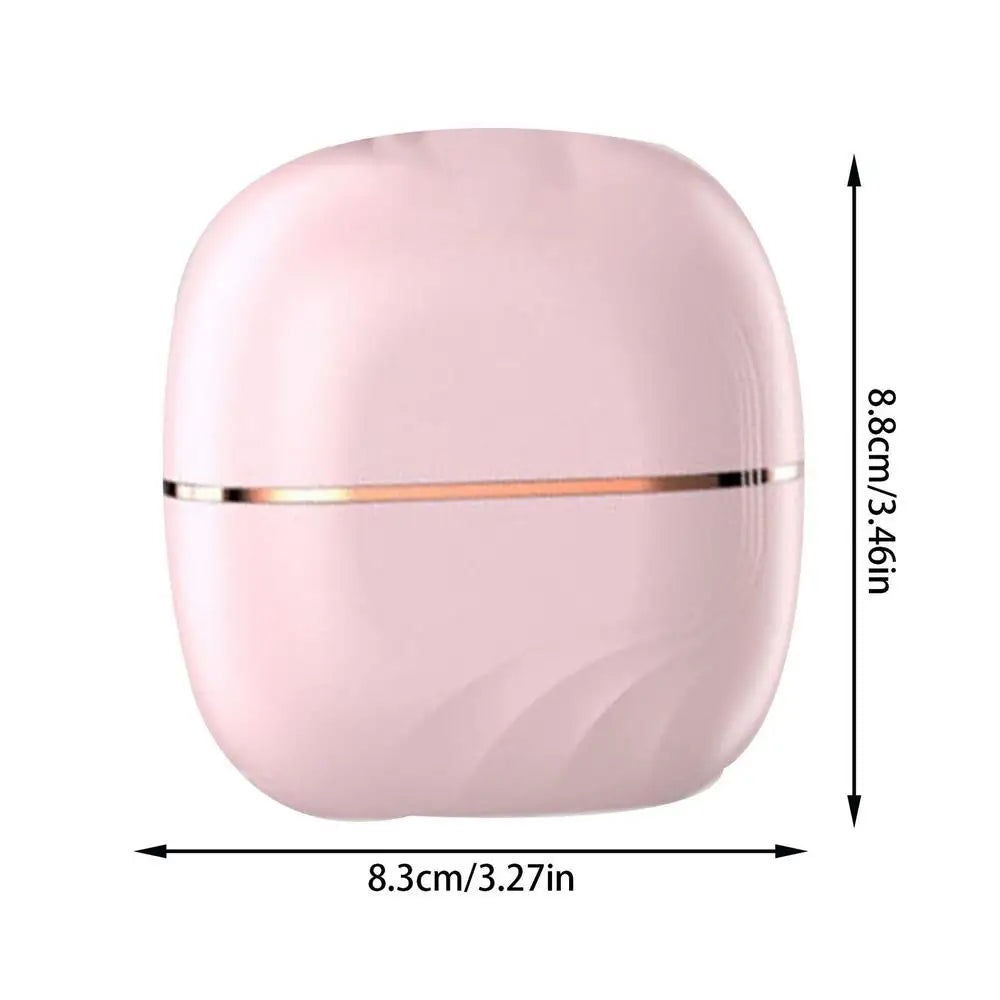 Electric Heating Straightener Portable Hair Straightener Brush Anti-Scald Shel Cordless USB Rechargeable Straightener for Women